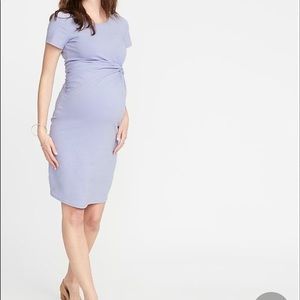 Oldnavy women’s maternity twistfront bodycon dress